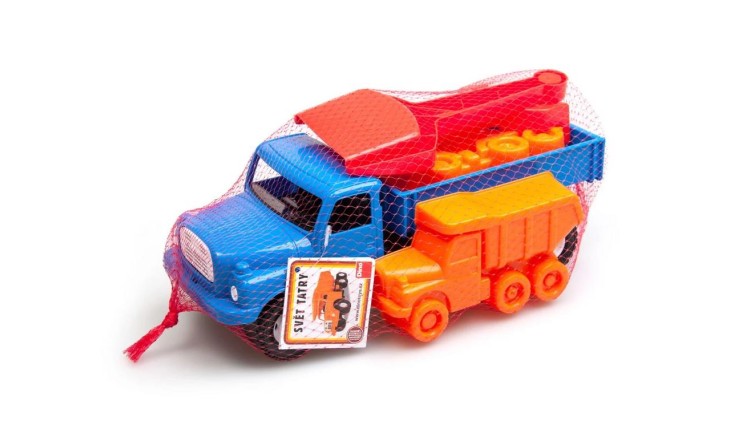 Dino Toys 645394 Auto na písek Tatra 148 modrá set 5 ks