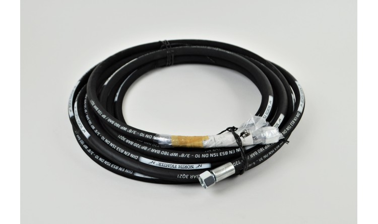 Hadice 10x10000 M18x1,5 provozní tlak 180 BAR poruch tlak 720 BAR