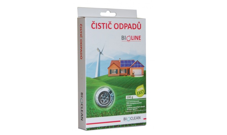 Bioline čistič odpadů 100g