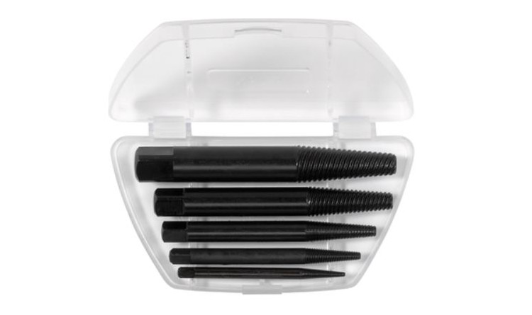 RENNSTEIG Sada vytahovačů zalomených šroubů 5dílná