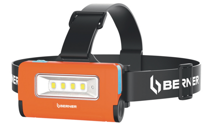 Berner 335506 Svítilna čelová 2v1 AKU