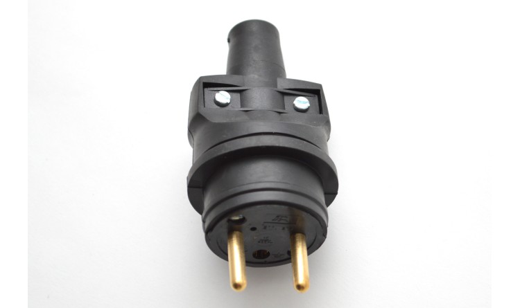 Vidlice gumová 250 V 16 A IP44