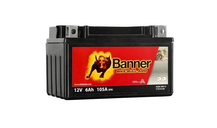 AGM50615 Baterie Banner Bike Bull AGM 12V/6Ah