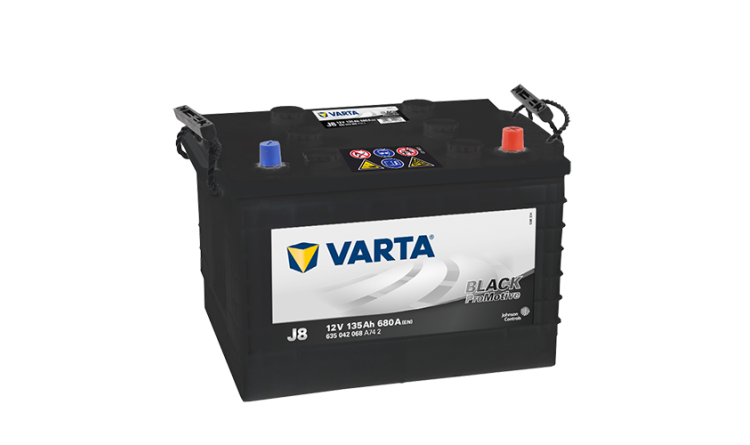 Baterie Varta BLACK 12V/135 Ah/680 A (zapojení 6) - V635042068A742