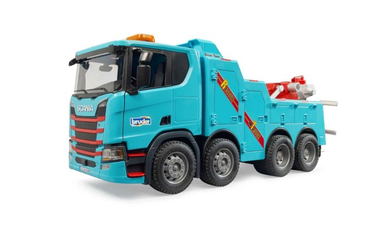 Bruder 3553 SCANIA Super 560R těžky odtahový vůz se L+S modulem