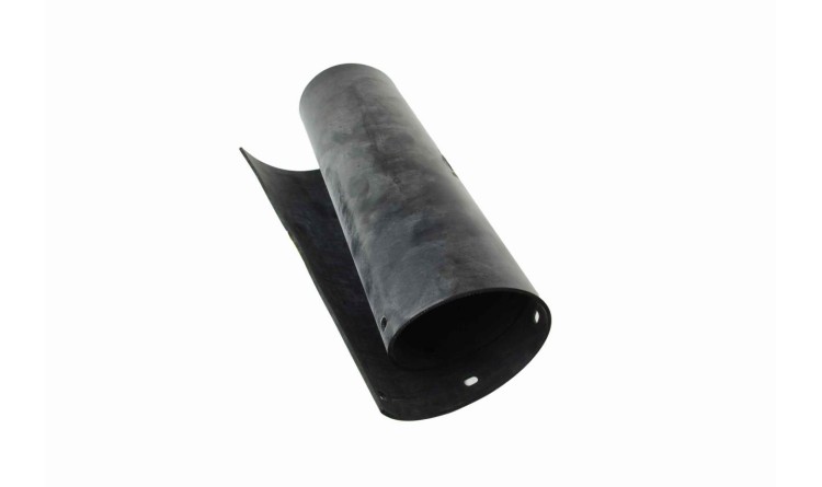 Plachta pryžová černá 689x395x4