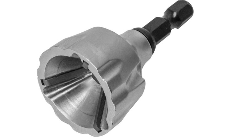 Fortum 4769002 Odhrotovač do vrtačky s SK plátky, pro průměry 3-19mm