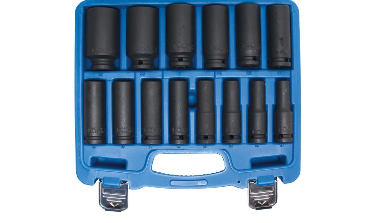 Nástrčné hlavice 1/2" šestihran 10 ÷ 32 mm BGS105207, tvrzené, sada 14 dílů