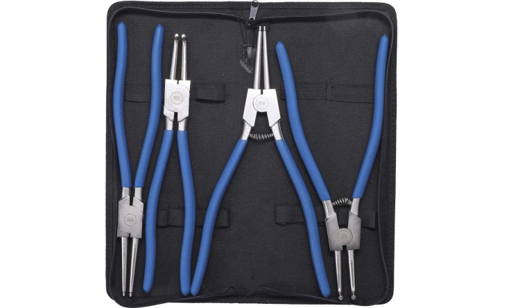 BGS Technik BGS100651 Kleště 300 mm na vnitřní/vnější rozpěrné kroužky, 4ks