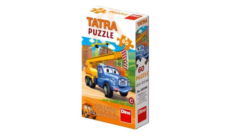 Dino Toys 383098 Puzzle Tatra auta 60 dílků