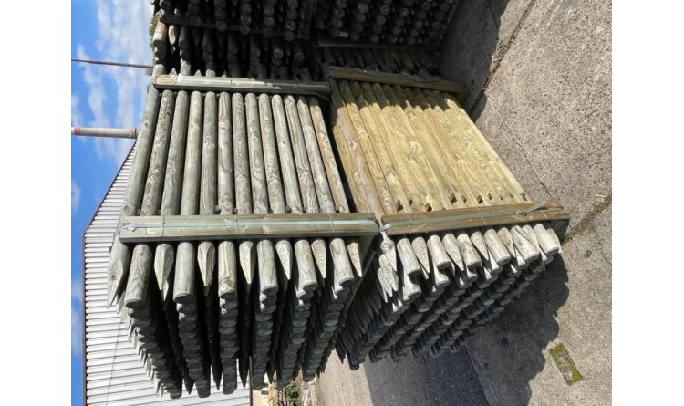Kůl ohradníkový dřevěný 60x1500 (mm) impregnovaný