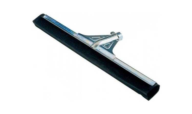 Stěrka kovová podlahová s gumou 75cm