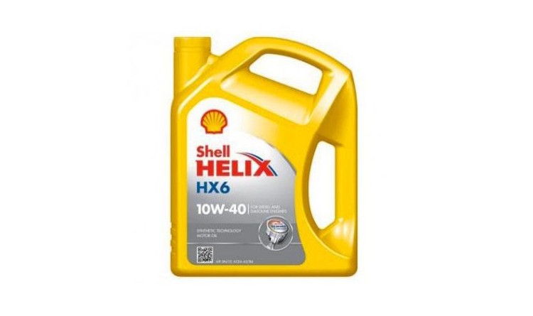 SHELL Helix HX6 10W-40 5 L Olej motorový