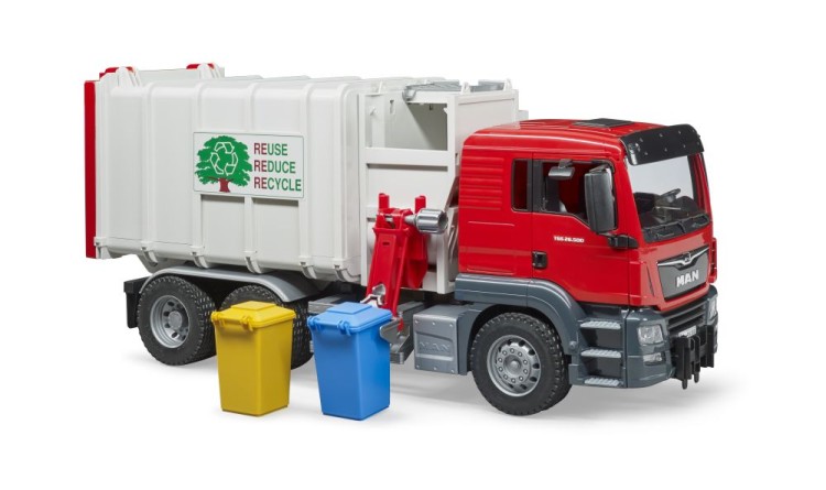 MAN TGS popelářské auto Bruder 03761