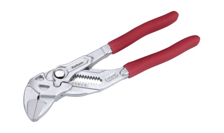 FORTUM 4770211 Klíč klešťový stavitelný, 180mm, CrV