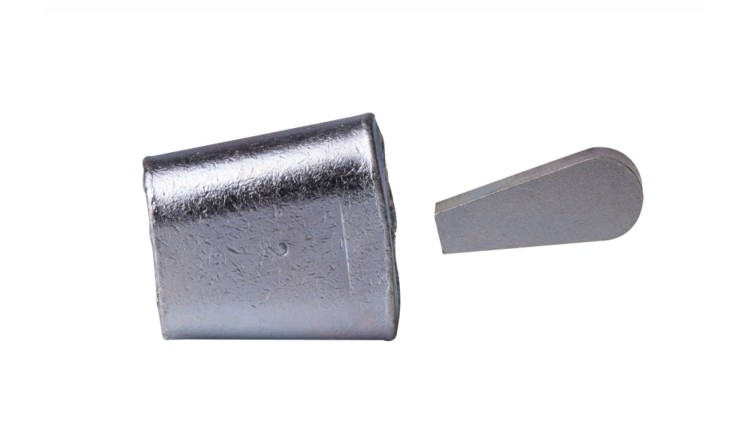 Koncovka lana - ocelová 11-12mm