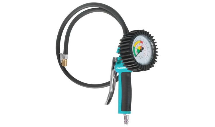 AIRCRAFT 2102500 Pneuhustič PRO s manometrem a koncovkou