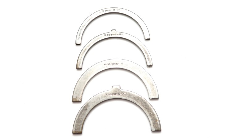 Sada axiálních ložisek 1. přebrus - URI