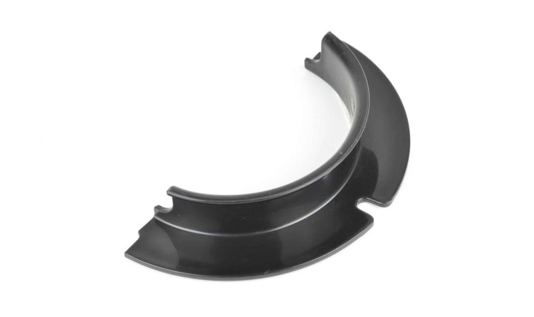 Kryt plastový půlkruh 1/2