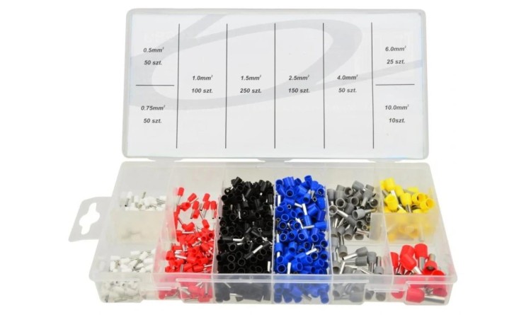 GEKO G02815 Dutinové elektrické konektory sada 685 ks