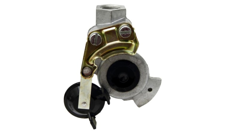 Hlavice vzduchu s ventilem - černá M22x1,5