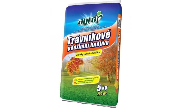 AGRO Podzimní trávníkové hnojivo 5 kg