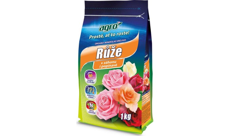 AGRO Organo-minerální hnojivo Růže 1kg