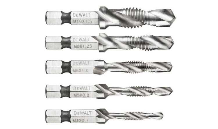 DeWALT DT50060 Sada vrtáků se závitníkem M4, M5, M6, M8, M10
