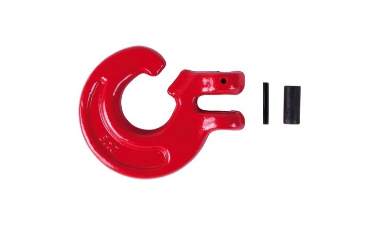 C hák řetězu 6/7 mm červený