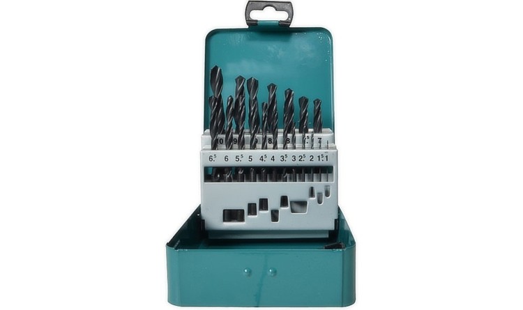 Makita D-54081 Sada vrtáků do kovu HSS-R 19ks