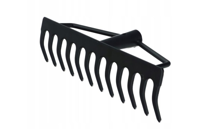 Hrábě bez násady 12z šířka 31cm kov