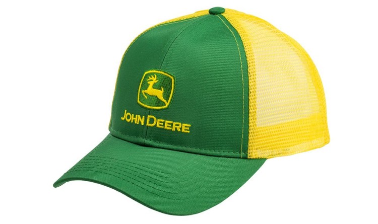 Čepice zelená John Deere