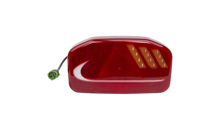 Světlo LED ASW pravé 12V s osvětlením SPZ