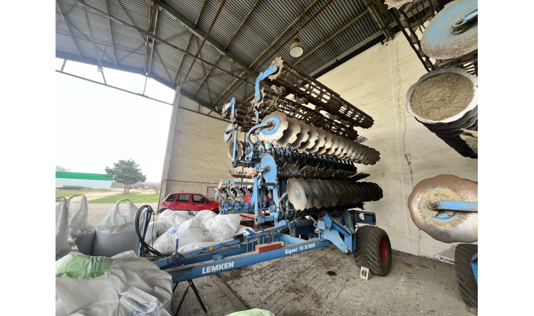Diskový podmítač Lemken Gigant 10 S/800 + Rubin 9