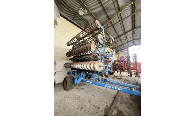 Diskový podmítač Lemken Gigant 10 S/800 + Rubin 9
