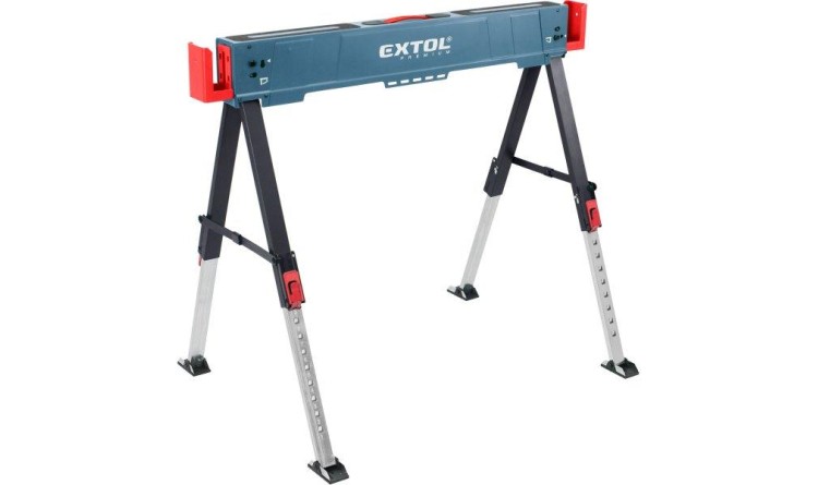 EXTOL 8859999 Koza stavební skládací 1kus, nosnost 550kg, výška 60-85cm