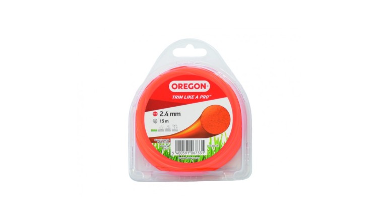Žací struna YELLOW 2,4mm x 15m Kruh