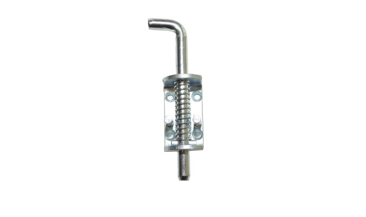 Kolíkový uzávěr s pružinou 165x76x39 mm
