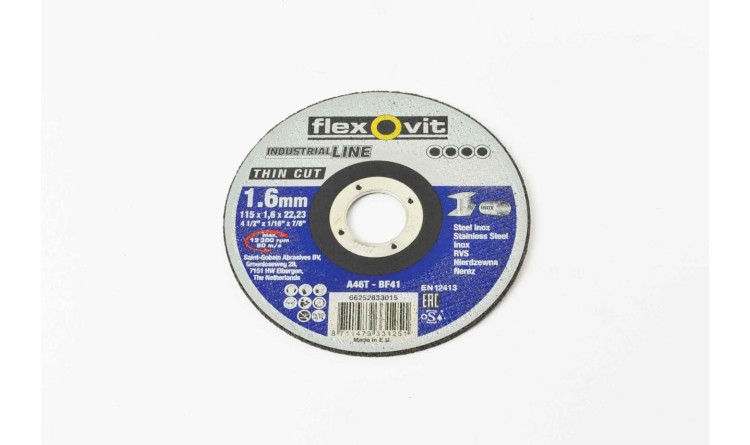 Kotouč 115x1,6x22,2 A46T-BF41 INOX F1206