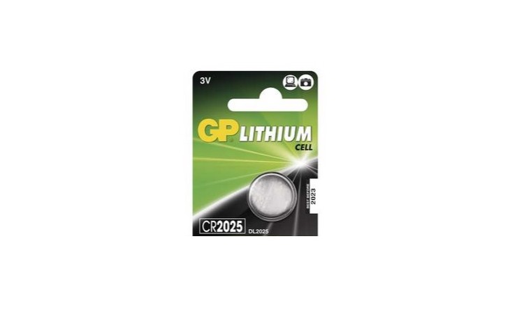 Baterie alkalická 3 V 90 mAh GP CR2025
