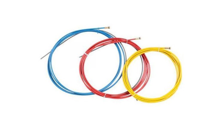 Bowden 4 m modrý 0,6-0,8