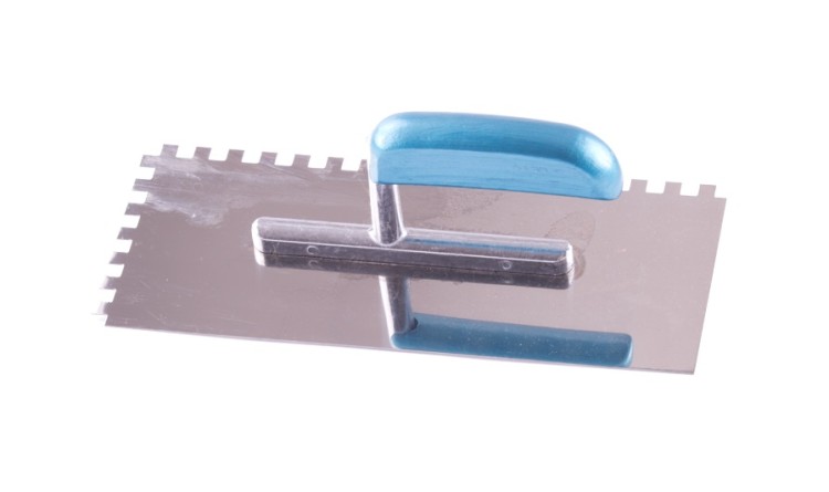 LOBSTER hladítko nerez 4 zub 28cm