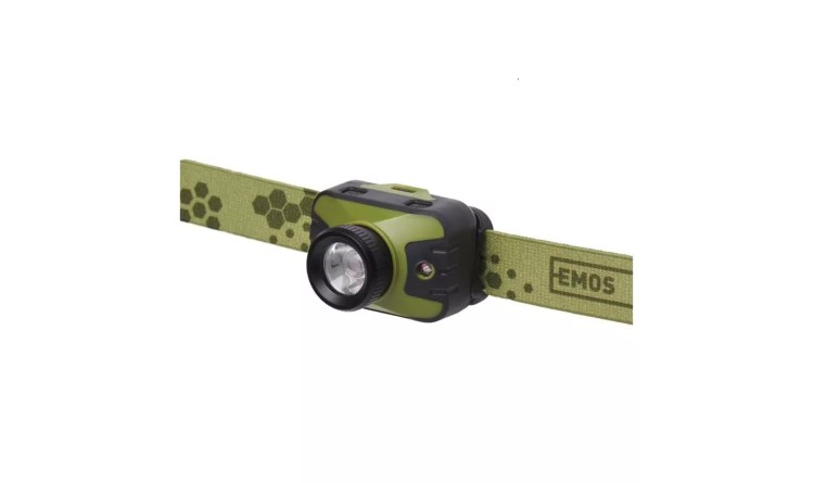Emos čelovka P3539 CREE LED, 330 lm, 200 m, 3× AAA