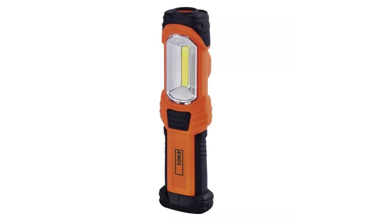 Emos P4111 Svítilna pracovní COB LED + LED 350 lm, 3x AA