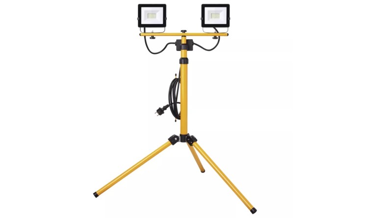 LED reflektor HOBBY SLIM, 2x 20W + trojnožka