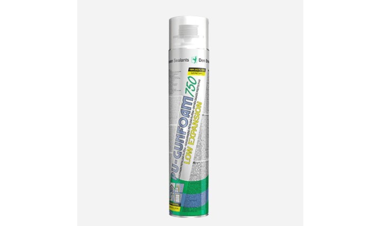 Pěna PU montážní nízkoexpanzní pistolová 750 ml profi