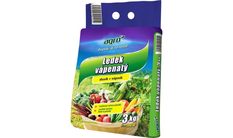 AGRO 000312 Ledek vápenatý 3kg