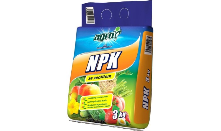 AGRO Univerzální hnojivo NPK 3kg