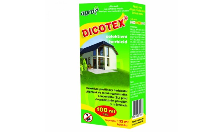 Dicotex 4355 Ničitel plevelů v trávníku 100ml
