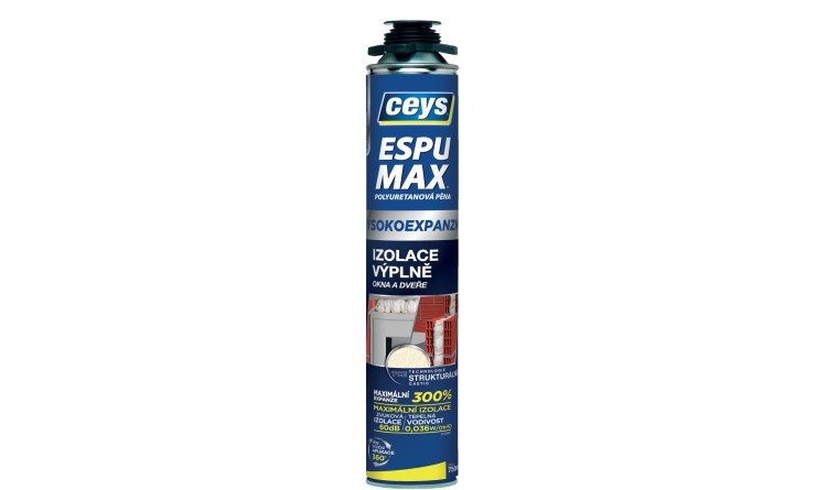 ceys 42504803 Pěna pro izolaci a výplně pistolová 750ml ESPUMAX PU